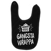 gangsta wrappa Baby Bibs