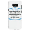 Dear Daddy, Thanks for Being my Dad Baby Boy Letter to Father Samsung Galaxy S8