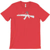 banksy style ak47 art   funny T-Shirt
