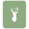 deer skull christmas Mousepad