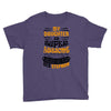 My Daughter Is Super Awesome Her Stepmom Youth Tee