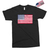 t-rex vintage american flag Exclusive T-shirt