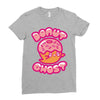 donut ghost Ladies Fitted T-Shirt
