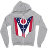 Ohio Zipper Hoodie