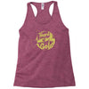 heart of gold Racerback Tank