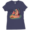 Let's Go Camping Ladies Fitted T-Shirt