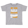 My Son Is Super Awesome His Stepdad Toddler T-shirt