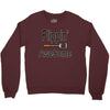 flippin awesome cooking greeting Crewneck Sweatshirt