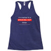 smoking hot writer tee Racerback Tank