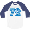 wing chun 72 retro 3/4 Sleeve Shirt
