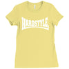 hardstyle hard bass Ladies Fitted T-Shirt