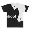 ishoot   camera photographer trained shooting funny gun photo gift tee All Over Men's T-shirt