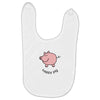 happy pig Baby Bibs