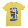 sloth loves chunk Ladies Fitted T-Shirt