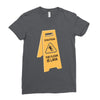 the floor is lava Ladies Fitted T-Shirt