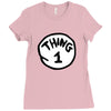 thing 1 Ladies Fitted T-Shirt