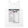 December Girl Facts Sagittarius Tank Top