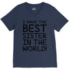 sister joke V-Neck Tee