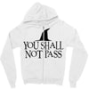you shall not pass Zipper Hoodie