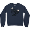 crazy rabbit lady Crewneck Sweatshirt