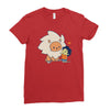 bffs (steven and lion) Ladies Fitted T-Shirt