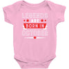 Legends Are Born In October Baby Onesie