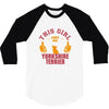 This Girl Loves Yorkshire Terriers 3/4 Sleeve Shirt