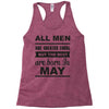 all men are created equal may Racerback Tank