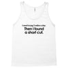 funny t shirt i used to jog 5 miles a day Tank Top
