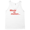world in motion england italia 90 world cup football retro Tank Top