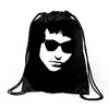 bob dylan Drawstring Bags