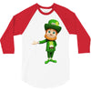 DABBİNG LEPRECHAUN 3/4 Sleeve Shirt