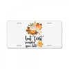but first pumpkin spice License Plate