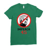 Impeach 45 Stop Trump Ladies Fitted T-Shirt