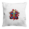 nuclear beauty Throw Pillow