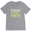 i'm black every month V-Neck Tee