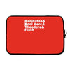afrika bambaataa Laptop sleeve