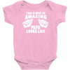 amazing papa Baby Onesie
