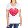 love couples Ladies Curvy T-Shirt