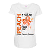 wear peach for  my [you can write any name] Maternity Scoop Neck T-shirt