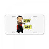 new face License Plate