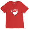 chiken butt V-Neck Tee