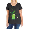 leaf storm Ladies Curvy T-Shirt
