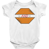 you and me Baby Onesie