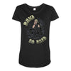 bawl so hard] Maternity Scoop Neck T-shirt