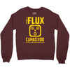back to the future inspired flux capacitor delorean movie Crewneck Sweatshirt