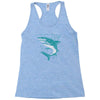 polygon shark Racerback Tank