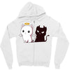 purr evil Zipper Hoodie
