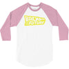 retro back to the future 3/4 Sleeve Shirt