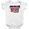 arkanoid retro game, ideal gift or birthday present. Baby Bodysuit
